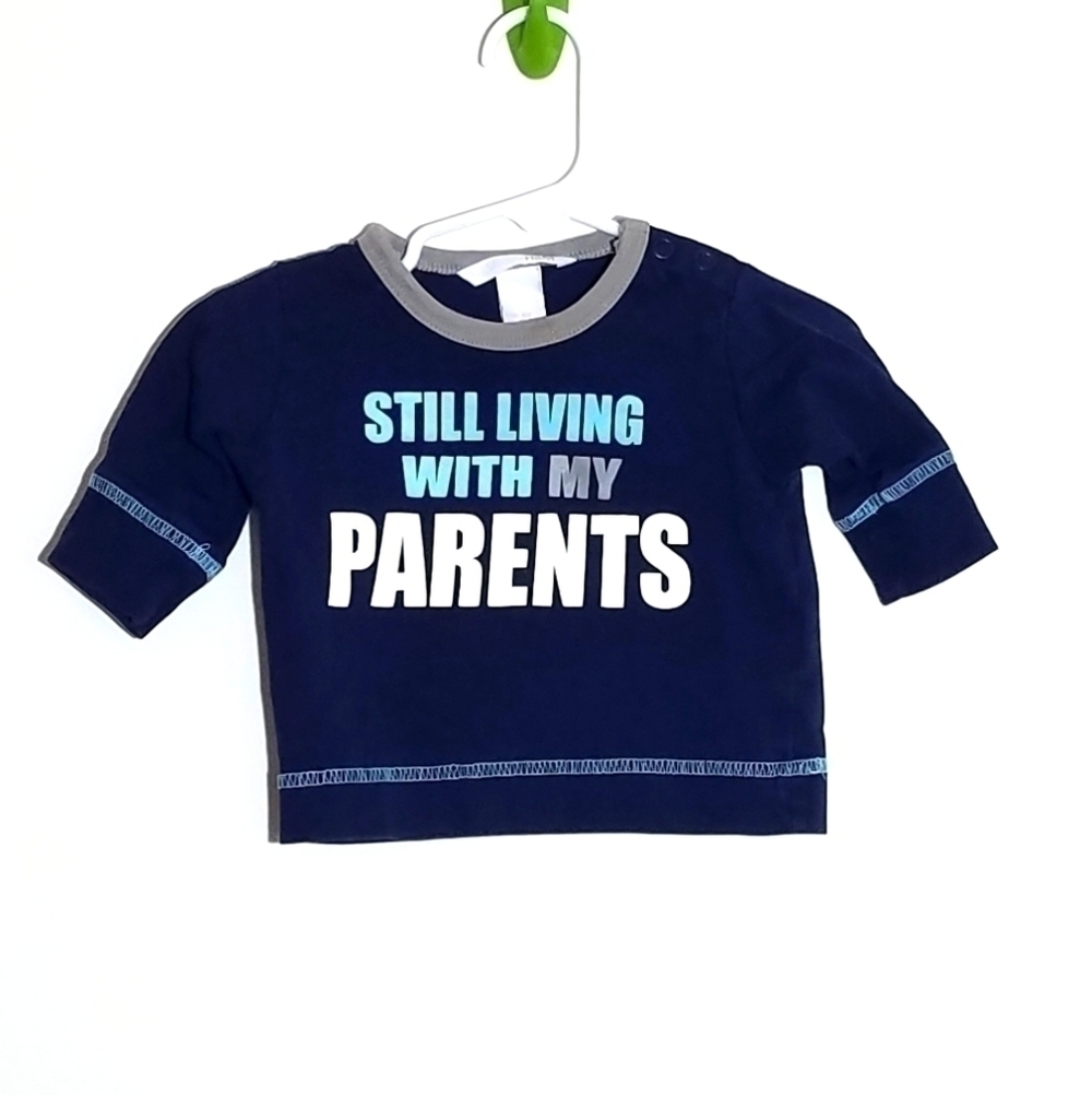 H&M I Live With My Parents Shirt 0-3m